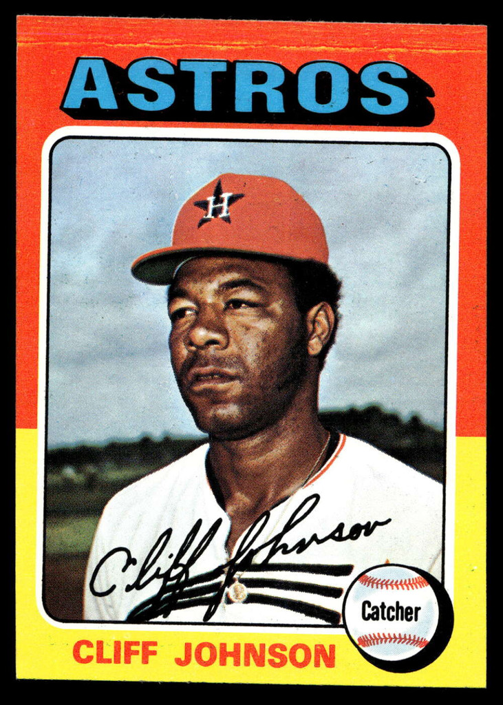1975 Topps Mini #143 Cliff Johnson Near Mint+ RC Rookie  ID: 527199