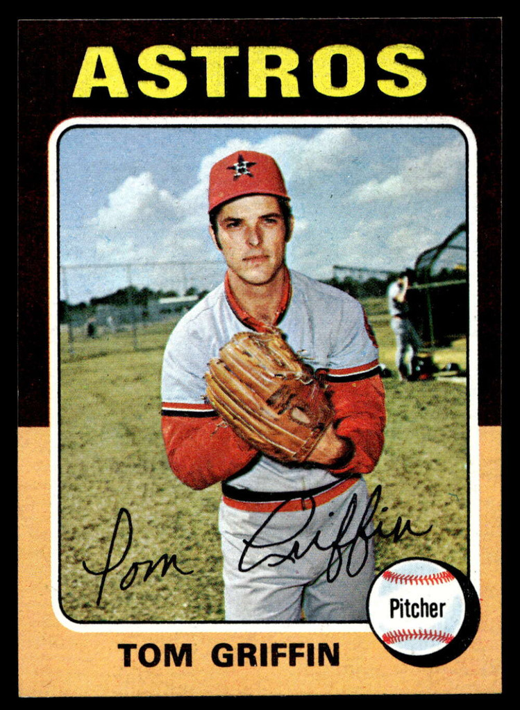 1975 Topps Mini #188 Tom Griffin Near Mint+ 