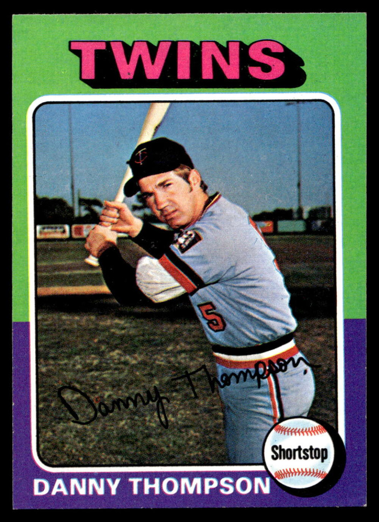 1975 Topps Mini #249 Danny Thompson Excellent 