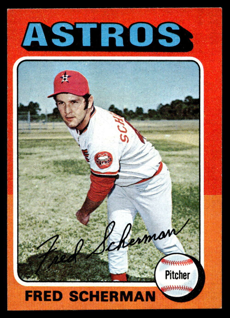 1975 Topps Mini #252 Fred Scherman Near Mint  ID: 527303