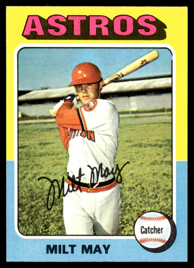 1975 Topps Mini #279 Milt May Near Mint+ 
