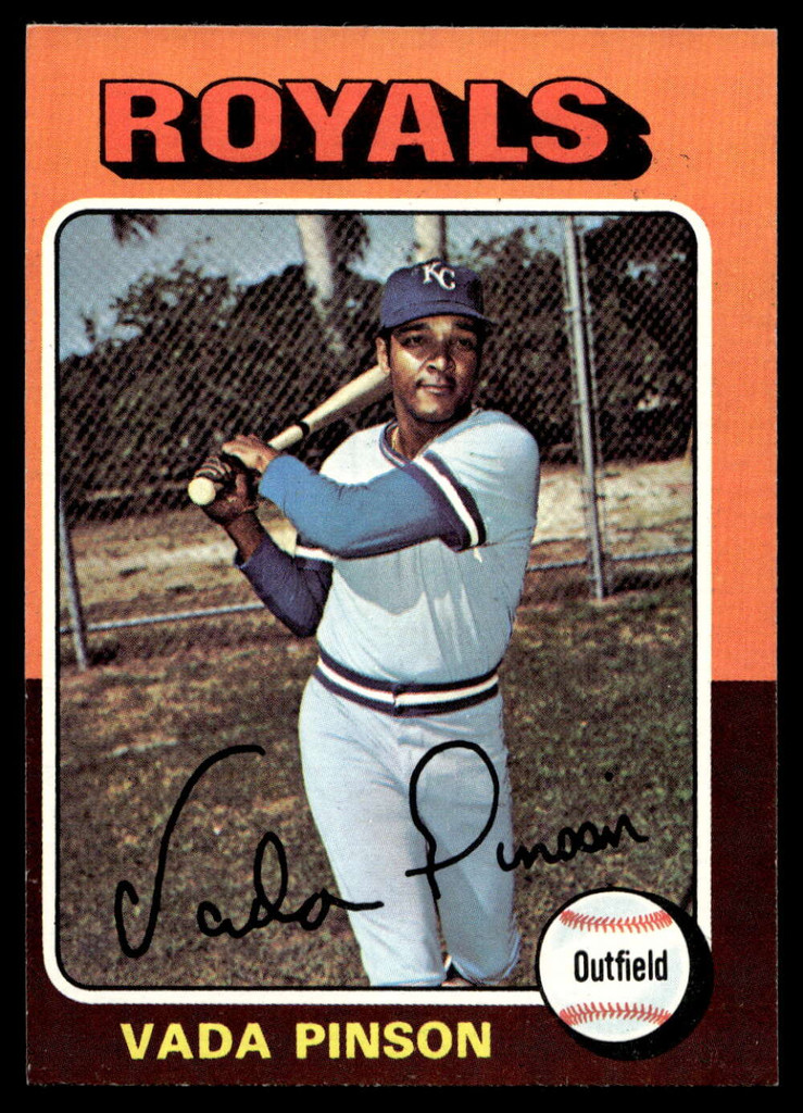1975 Topps Mini #295 Vada Pinson Near Mint  ID: 527346