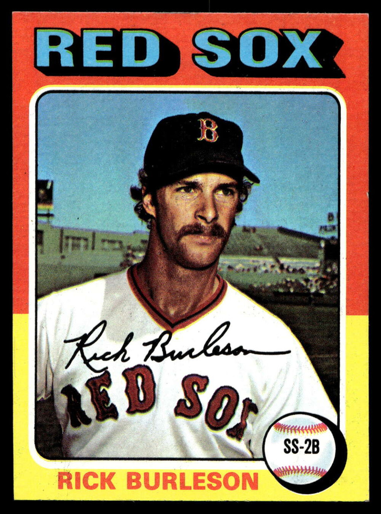 1975 Topps Mini #302 Rick Burleson Near Mint RC Rookie  ID: 527353