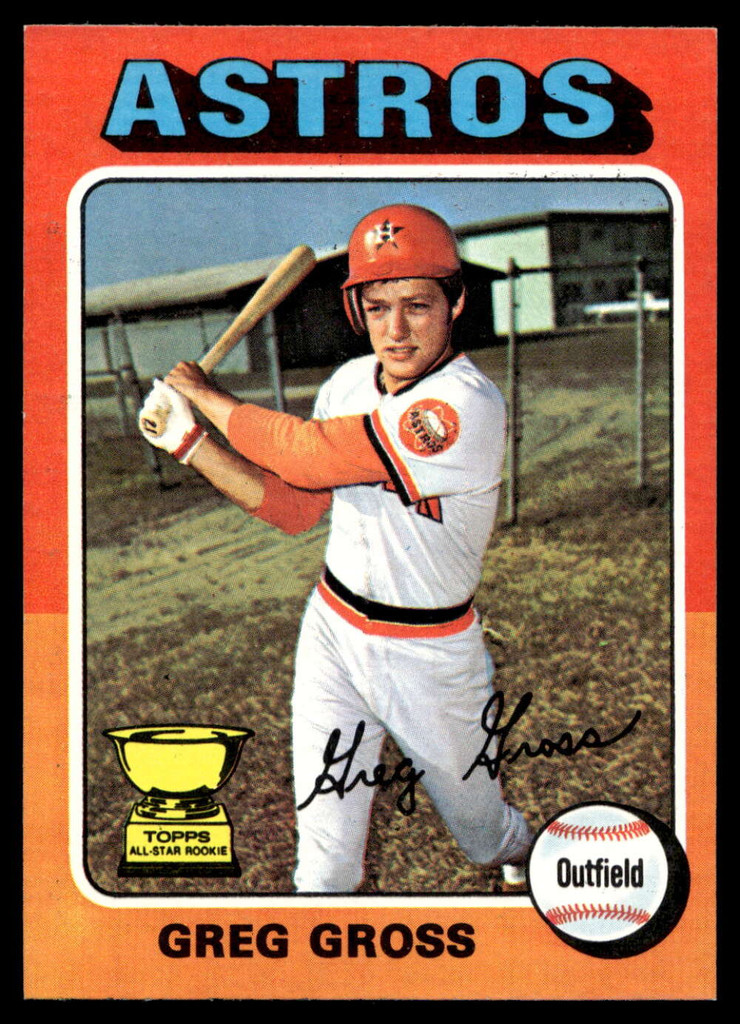 1975 Topps Mini #334 Greg Gross Near Mint+ RC Rookie  ID: 527381
