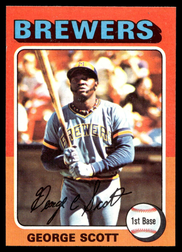 1975 Topps Mini #360 George Scott Near Mint+ 