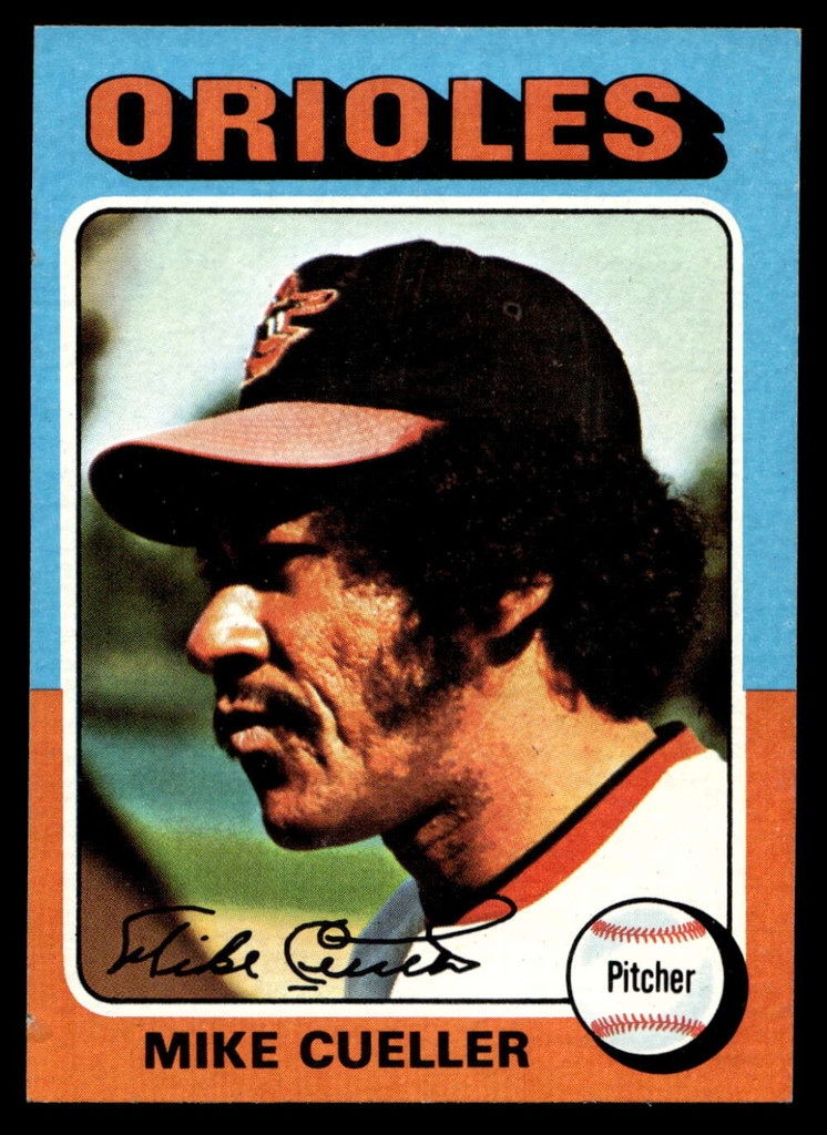 1975 Topps Mini #410 Mike Cuellar Ex-Mint  ID: 527455