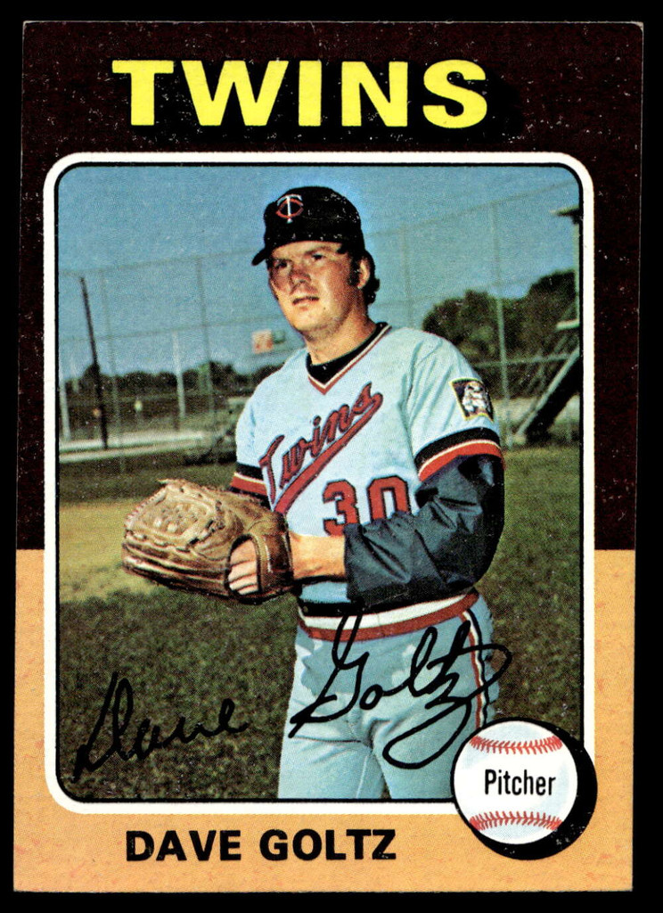 1975 Topps Mini #419 Dave Goltz Ex-Mint 