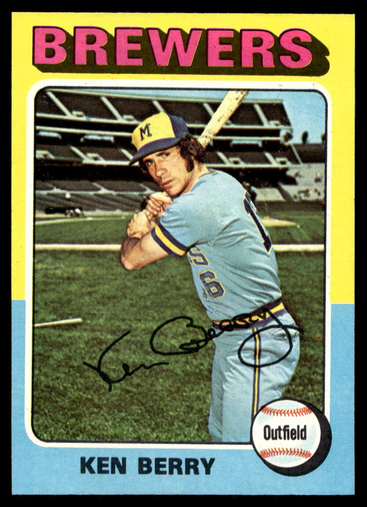 1975 Topps Mini #432 Ken Berry Near Mint+ 