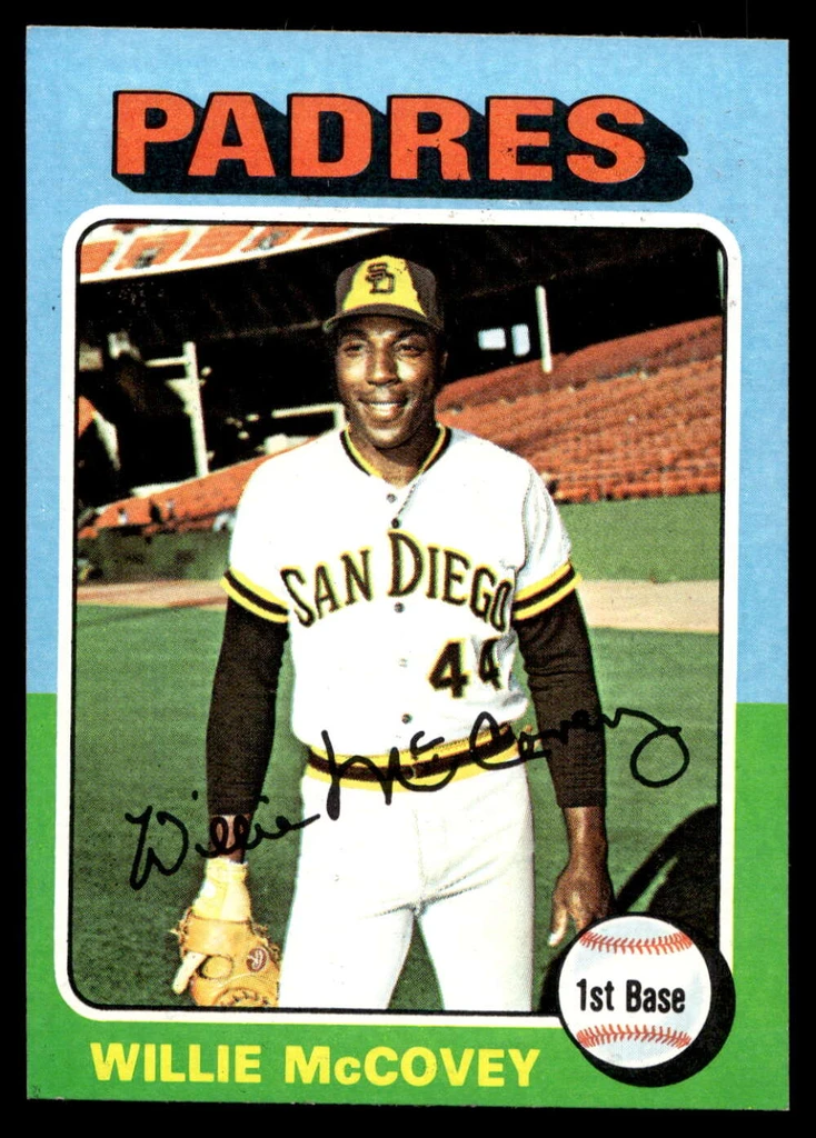 1975 Topps Mini #450 Willie McCovey Near Mint+  ID: 527494
