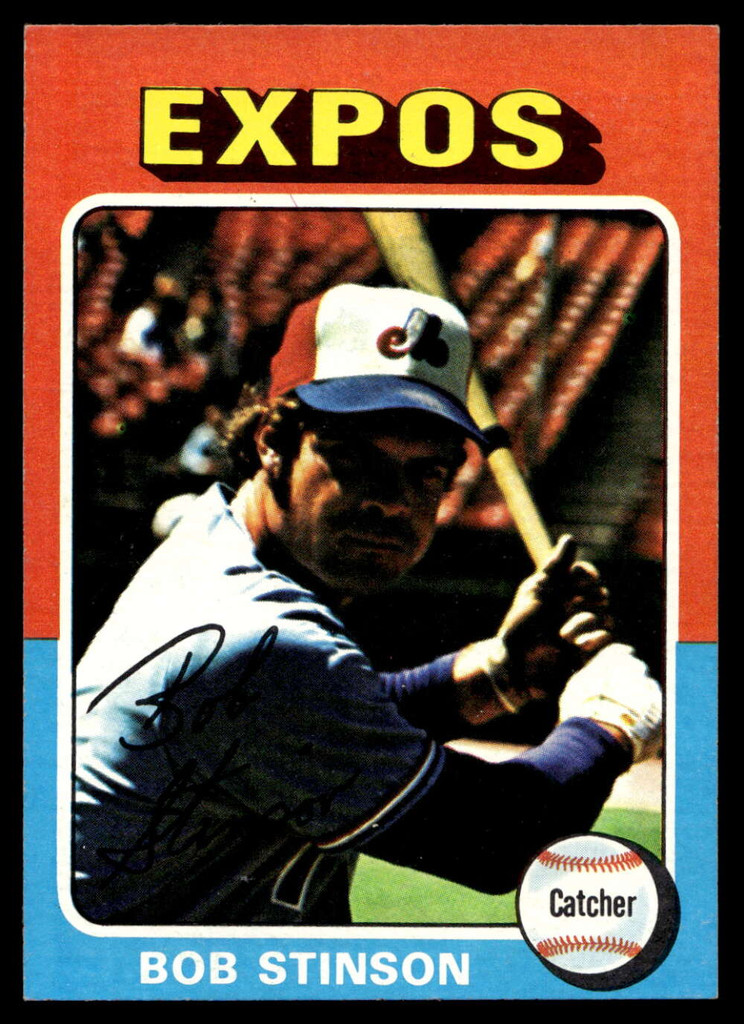 1975 Topps Mini #471 Bob Stinson Near Mint+ 