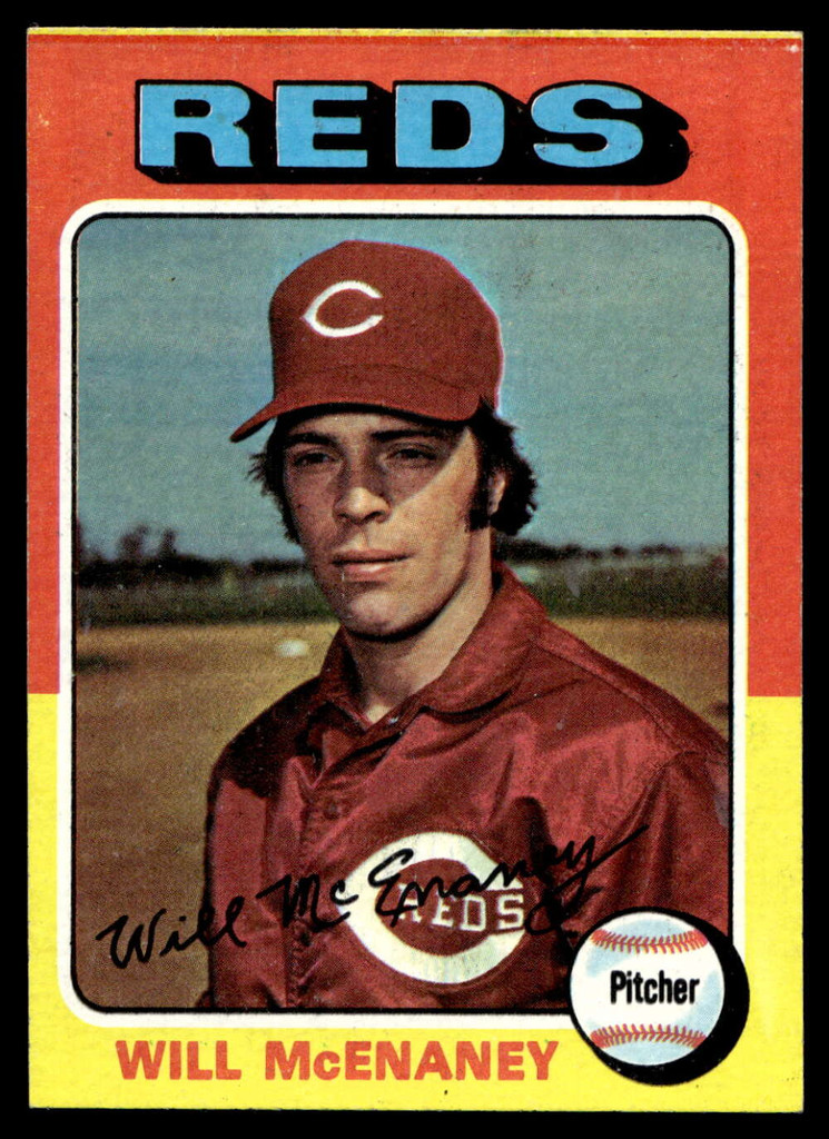 1975 Topps Mini #481 Will McEnaney Near Mint RC Rookie  ID: 527525