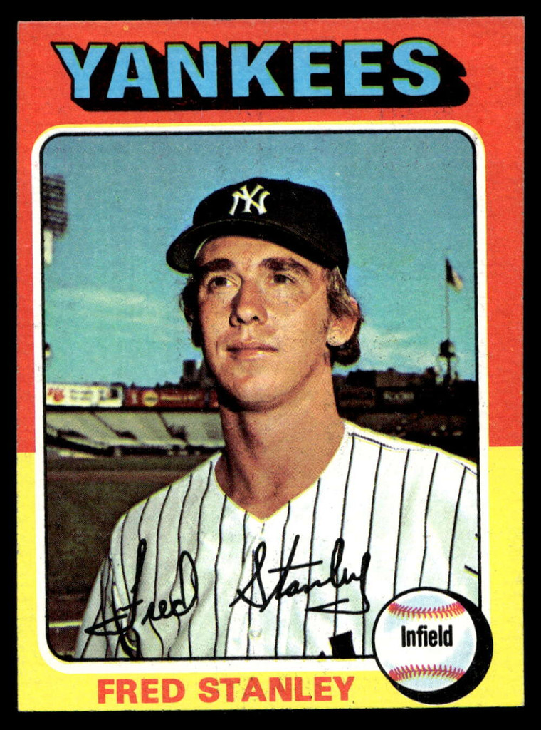 1975 Topps Mini #503 Fred Stanley Near Mint  ID: 527546