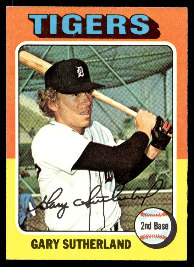 1975 Topps Mini #522 Gary Sutherland Near Mint+  ID: 527874