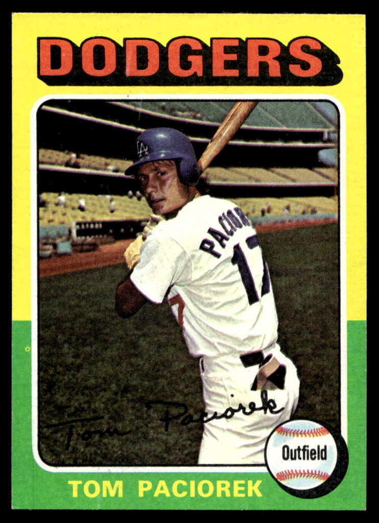 1975 Topps Mini #523 Tom Paciorek Near Mint  ID: 527875