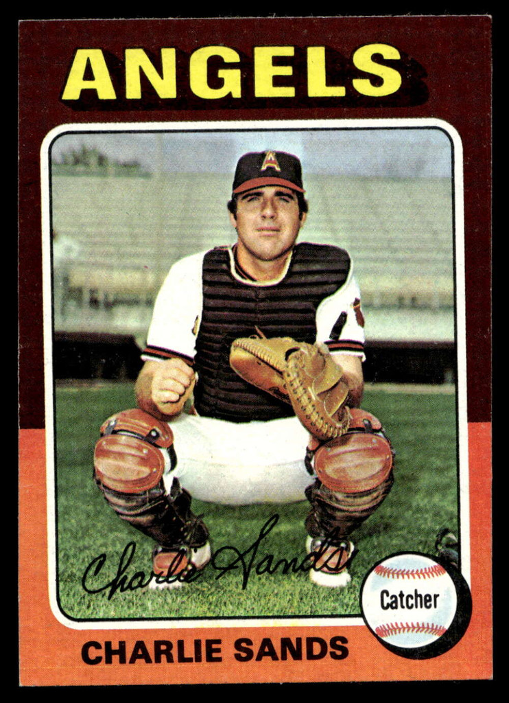 1975 Topps Mini #548 Charlie Sands Near Mint+ 