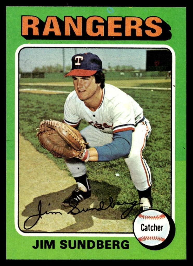1975 Topps Mini #567 Jim Sundberg Near Mint+ RC Rookie 