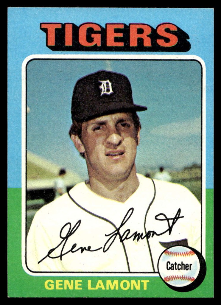 1975 Topps Mini #593 Gene Lamont Near Mint+  ID: 527942