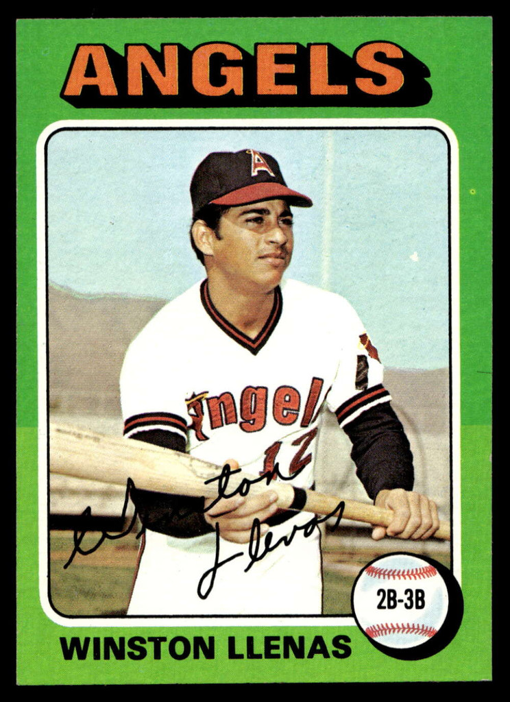 1975 Topps Mini #597 Winston Llenas Near Mint+  ID: 527946