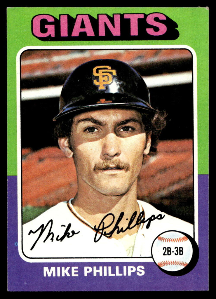 1975 Topps Mini #642 Mike Phillips Near Mint  ID: 527983