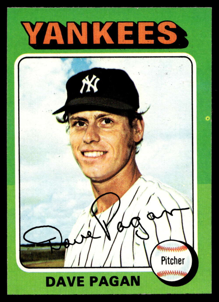 1975 Topps Mini #648 Dave Pagan Near Mint+ RC Rookie  ID: 527989