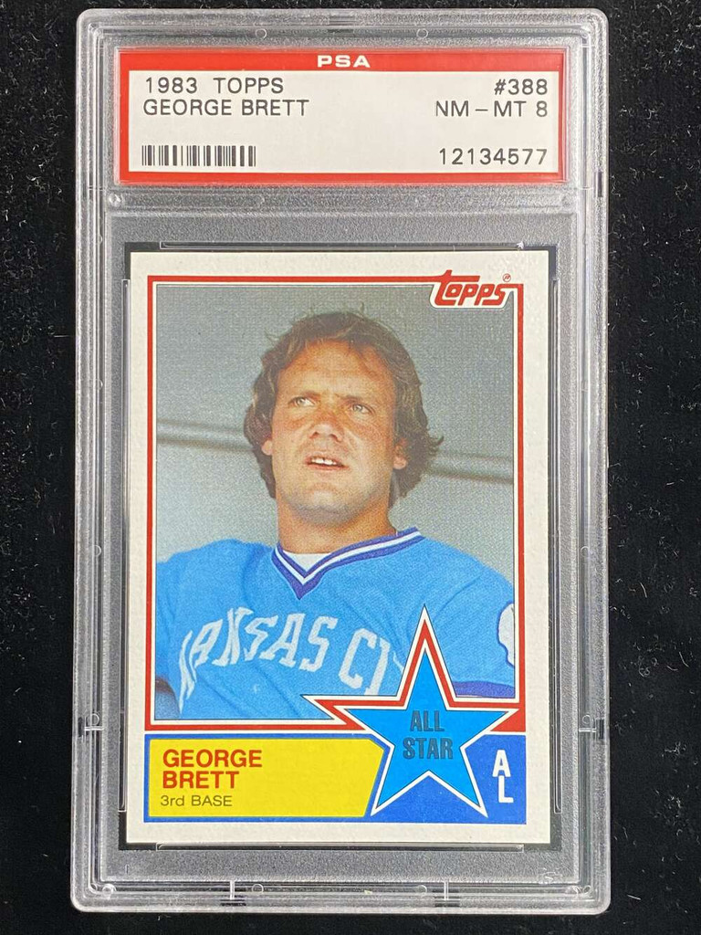 1983 Topps #388 George Brett Royals PSA 8 NM-Mint All-Star