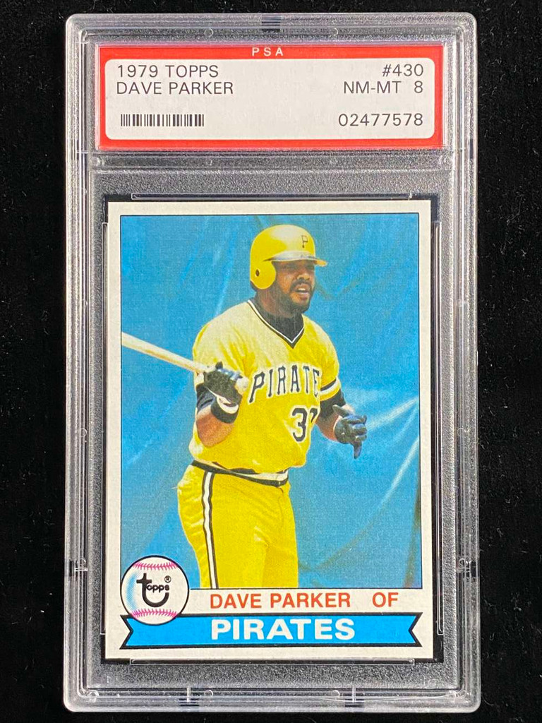 1979 Topps #430 Dave Parker Pirates PSA 8 NM-Mint