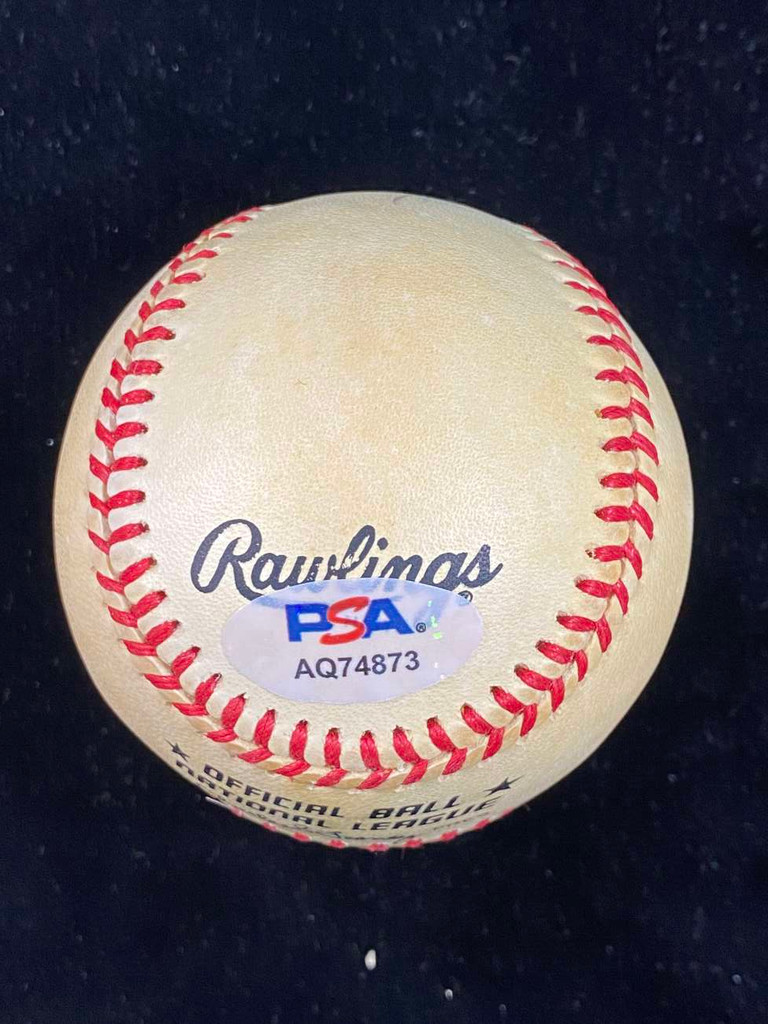 Robin Roberts Baseball PSA/DNA Autograph Signed Phillies Feeney Ball
