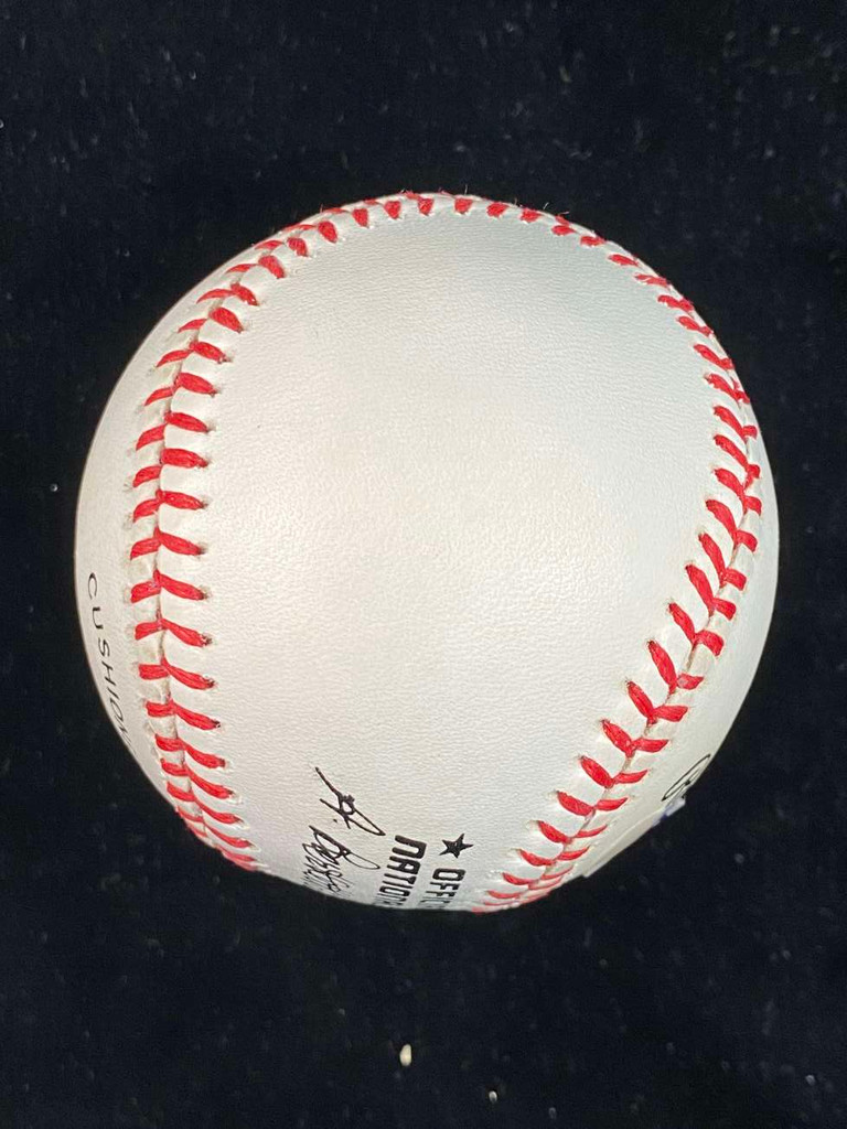 Happy Chandler Baseball PSA/DNA Autograph Signed Commissioner Giamatti Ball