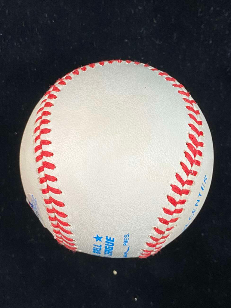 Hoyt Wilhelm Baseball PSA/DNA Autograph Signed Giants Bobby Brown Ball