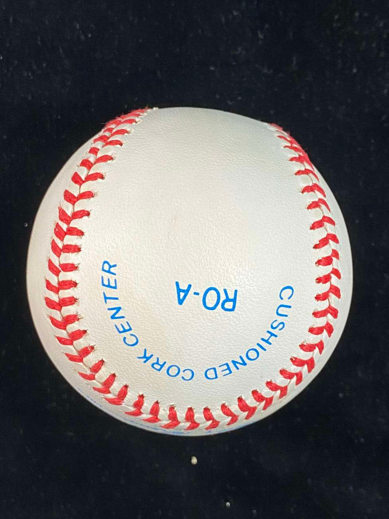 Hoyt Wilhelm Baseball PSA/DNA Autograph Signed Giants Bobby Brown Ball