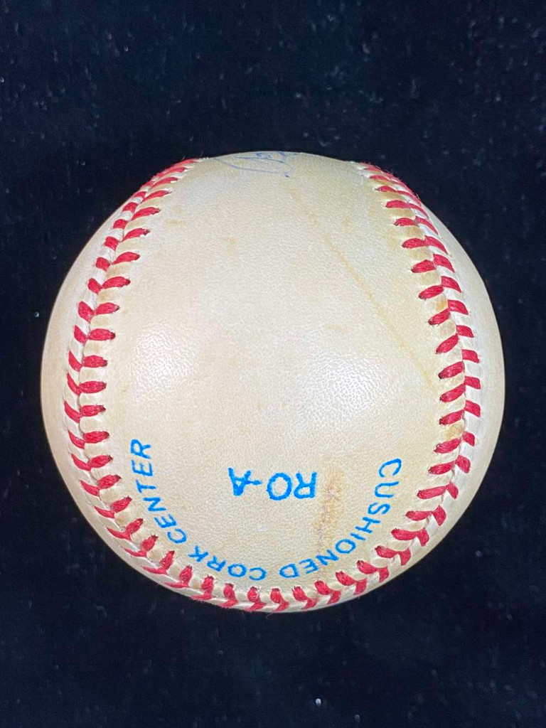 Bob Feller Baseball PSA/DNA Autograph Signed Indians MacPhail Ball Vintage ID: 528024