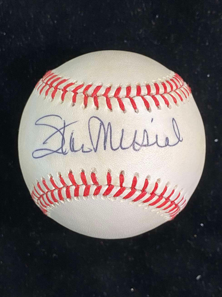 Stan Musial Baseball PSA/DNA Autograph Signed Cardinals Feeney Ball