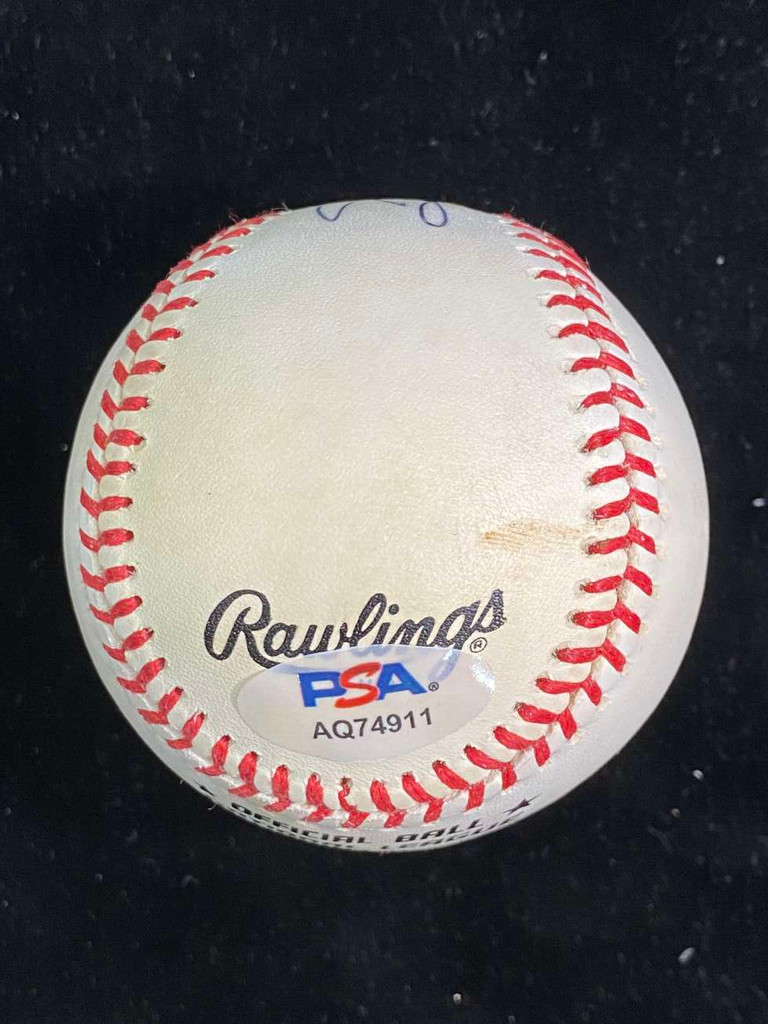 Stan Musial Baseball PSA/DNA Autograph Signed Cardinals Feeney Ball