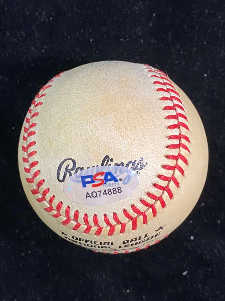Mike Schmidt Baseball PSA/DNA Autograph Signed Phillies Feeney Ball