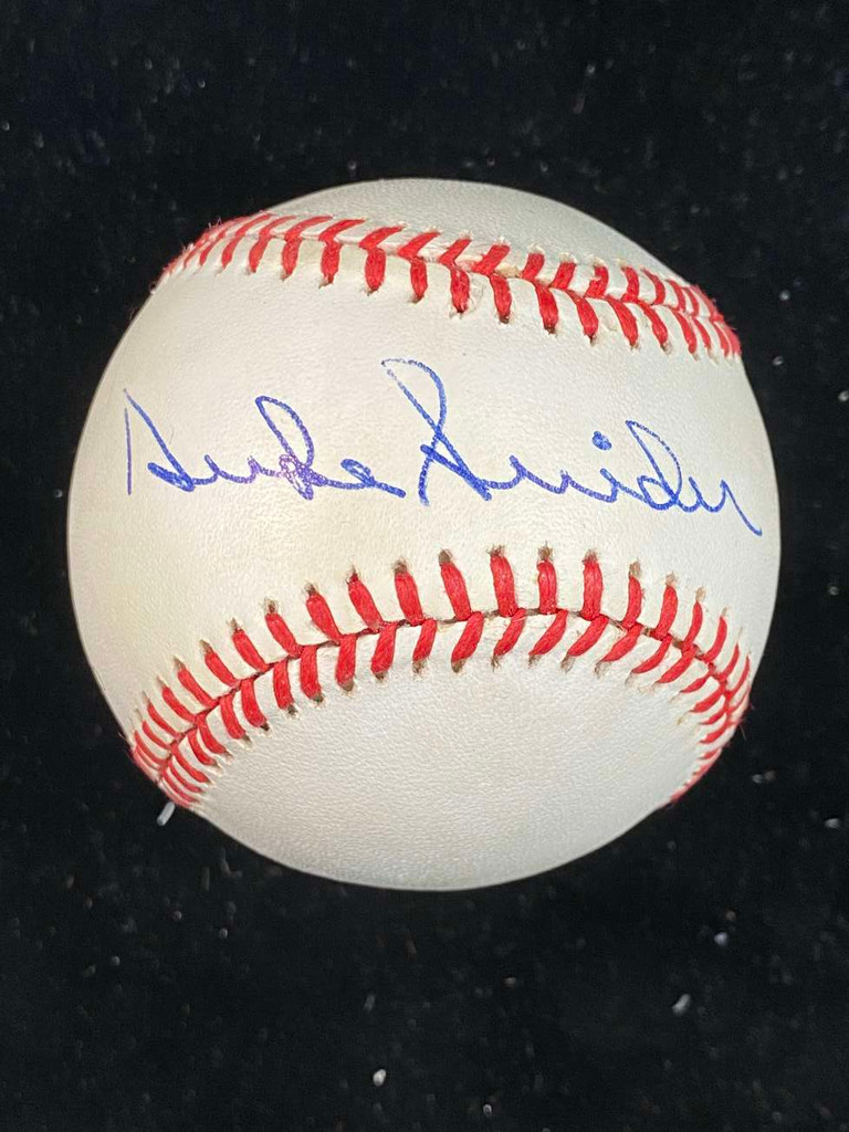Duke Snider Baseball PSA/DNA Autograph Signed Dodgers Giamatti Ball