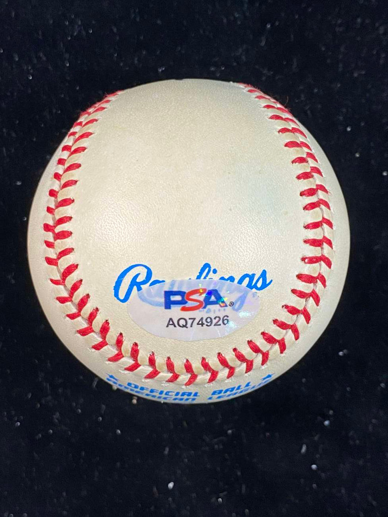 Jim Palmer Baseball PSA/DNA Autograph Signed Orioles Bobby Brown Ball
