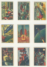 1951 Bowman Jets, Rockets, Spacemen 105/108 Low Grade To Mid Grade #* 1951 Bowman Jets, Rockets, Spacemen 105/108 Low Grade To Mid Grade #*