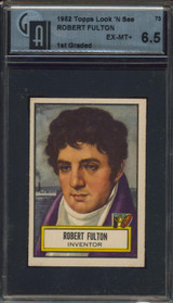 1952 LOOK 'N SEE #73 ROBERT FULTON GAI 6.5 EX-MT+ #* 1952 LOOK 'N SEE #73 ROBERT FULTON GAI 6.5 EX-MT+ #*
