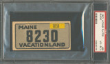 1953 License Plates #28 Maine PSA 4 VG-EX   #*