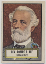 1952 Topps Look N See #34 General Robert E. Lee #*sku31074 1952 Topps Look N See #34 General Robert E. Lee #*sku31074
