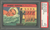 1954 Quaker Sports Oddities #15 Jackie LaVine PSA 9 Mint  #*