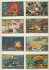 1954 Bowman U.S. Naval Victories Set (48)  Low Grade Set  #*