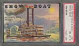 1955 Rails & Sails #147 Show Boat PSA 8 NM-MT #* 1955 Rails & Sails #147 Show Boat PSA 8 NM-MT #*