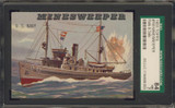 1955 Rails & Sails #193 Minesweeper SGC 84 NM 7  #*