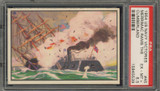 1954 U.S. NAVAL VICTORIES #45 MERRIMAC RAMS THE CUMBERLAND ... PSA 6.5 EX-MT+ #* 1954 U.S. NAVAL VICTORIES #45 MERRIMAC RAMS THE CUMBERLAND ... PSA 6.5 EX-MT+ #*