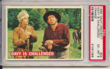 1956 Davy Crockett (Orange) #34  Davy Is Challenged PSA 6 EX-MT  #*