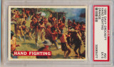 1956 Davy Crockett (Orange) #20 Hand Fighting PSA 5 EX Bright Orange Back #* 1956 Davy Crockett (Orange) #20 Hand Fighting PSA 5 EX Bright Orange Back #*