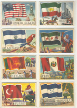 1956 Topps Flags Of The World Set (80) Low Grade  #*