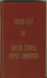 1959 Check List Of United States Paper Currency  #*