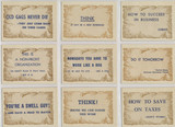 1960 Price Co. Inc. Krazy Kards Set (66) Black Font #* 1960 Price Co. Inc. Krazy Kards Set (66) Black Font #*
